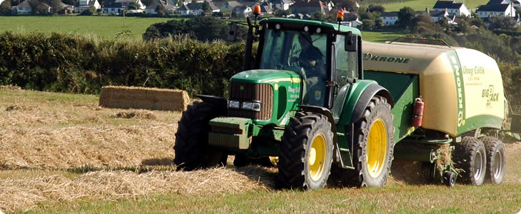 Tractor In Field