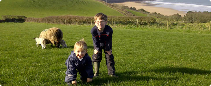 Families Welcome On A Devon Farms Holiday