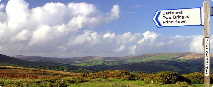 Dartmeet Sign Devon