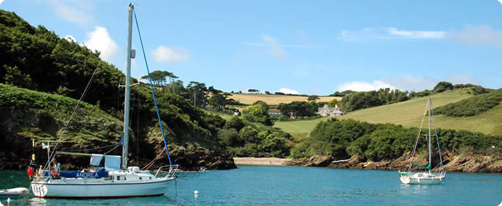 Yatch in Devon